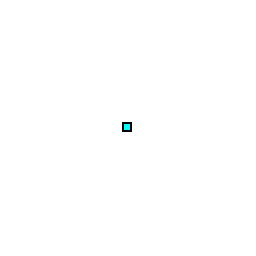 Cyan dot