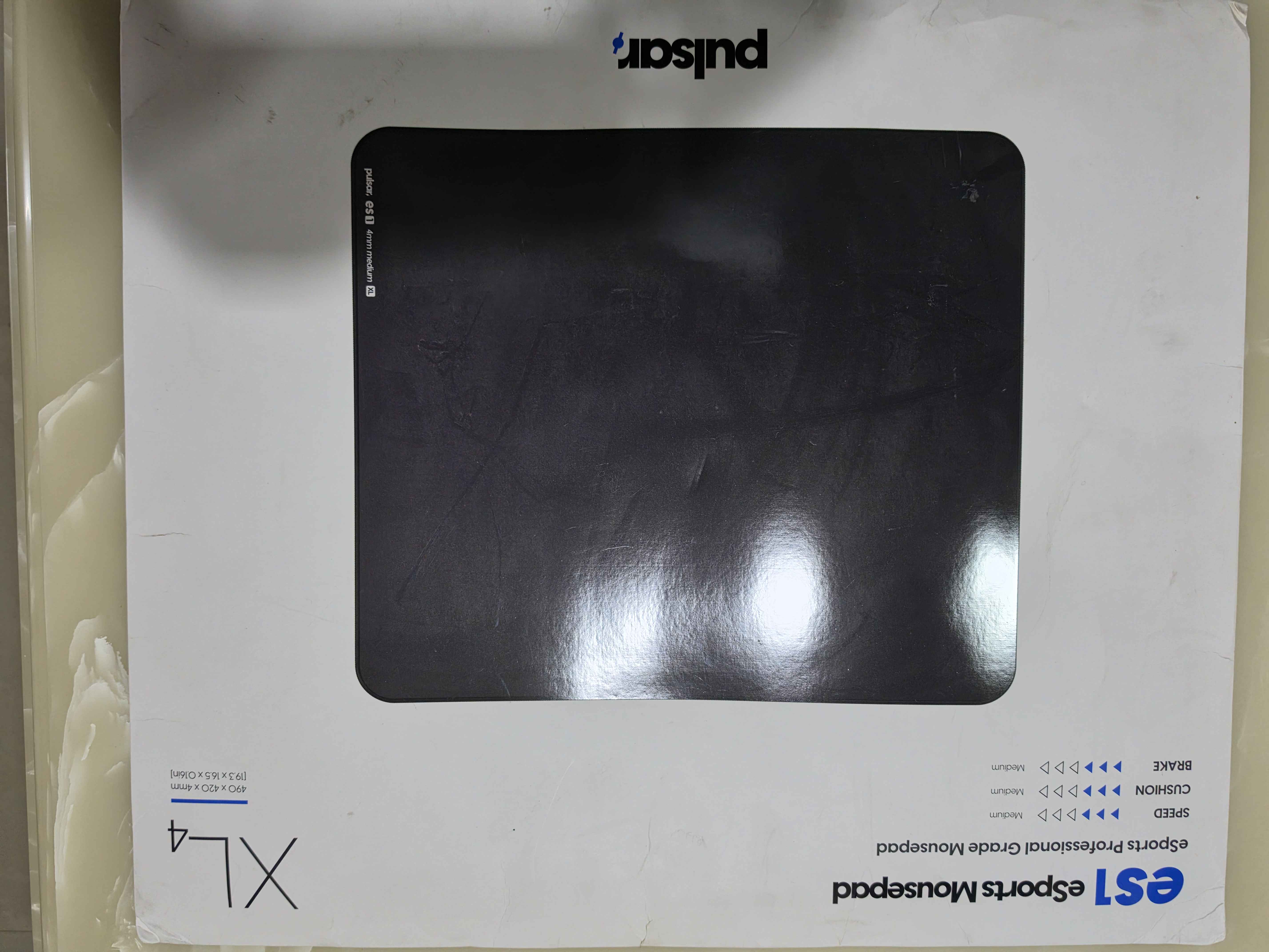 ES1 eSports Mousepad 3mm XL (Medium Speed)
